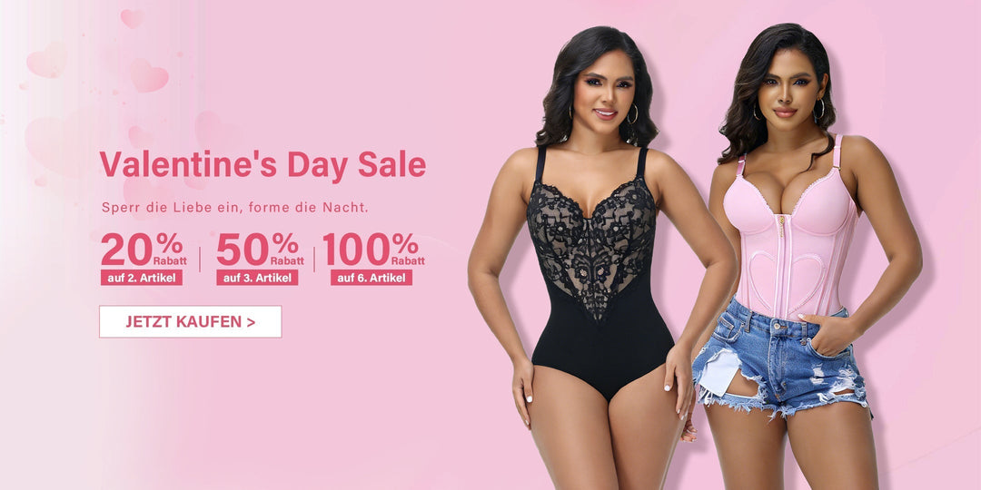 Valentinstag Shapewear Guide: Spitze & Herzförmige Korsetts, um Deine Romantik zu Erhöhen 💘
