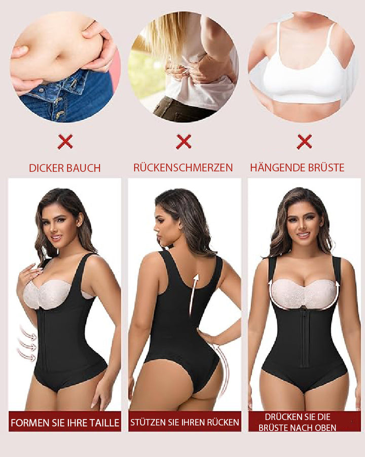 Shapshe® 2 in 1 Korsett Shapewear Bauchweg Offene Brust Fajas