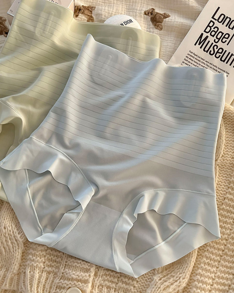 Eis Seide Nahtlose Taillen Formende Slips Hüfthub Atmungsaktive Unterhosen