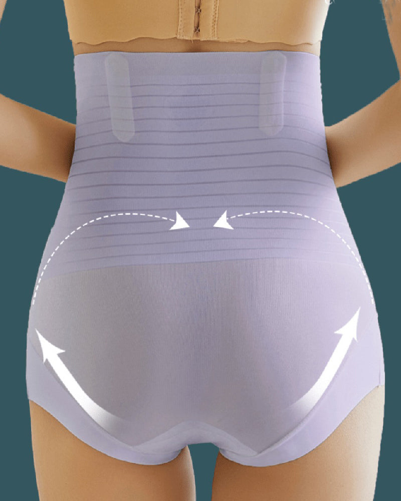 Eis Seide Nahtlose Taillen Formende Slips Hüfthub Atmungsaktive Unterhosen