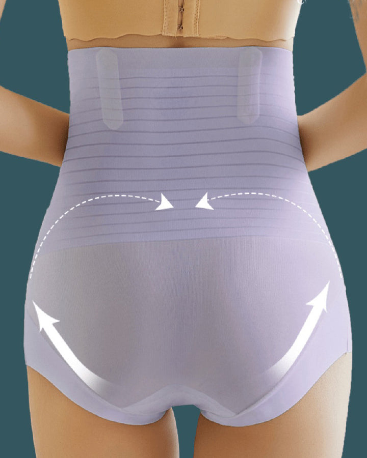 Eis Seide Nahtlose Taillen Formende Slips Hüfthub Atmungsaktive Unterhosen
