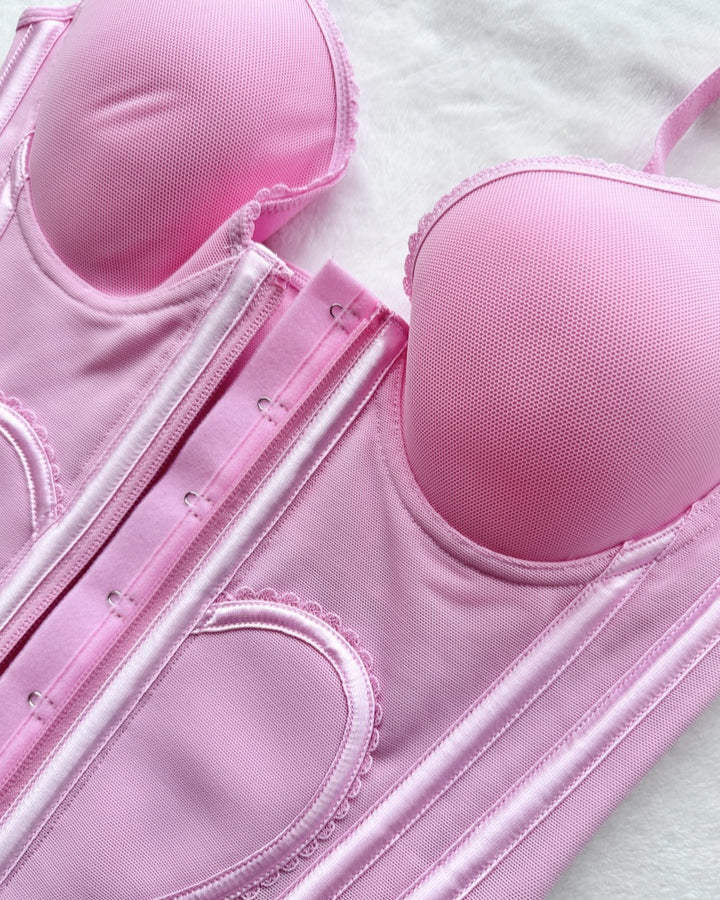 Shapshe® Fajas Colombianas Korsett Top mit Bauchstraffung und Taille Trainer