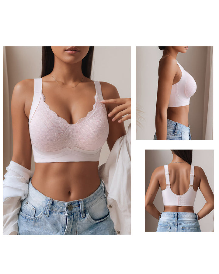Nahtloser Bügelloser Anti Durchhänger Minimizer BH für Damen
