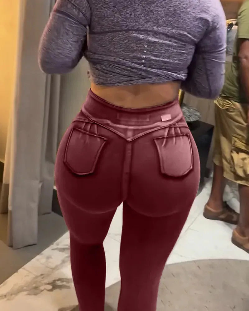 Shapshe® Stretch Skinny Jeans mit Hüftlifting für Kurvige Frauen