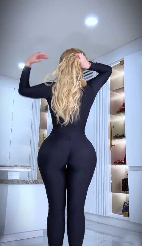 Shapshe® Nahtloser Ganzkörper Body Hohe Kompression Netzhaken Shapewear