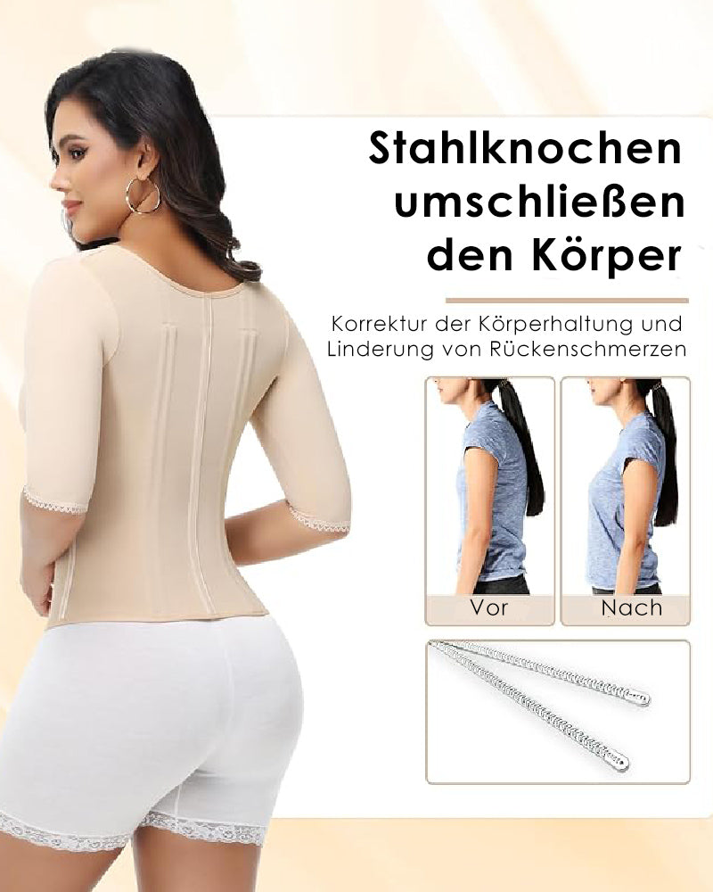 Shapshe® Fajas Colombianas V Ausschnitt Korsett Shapewear Top