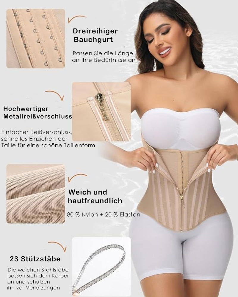 Shapshe® Kurvenförmiger Taillentrainer Hohe Kompression Bauchweg Bauchgürtel