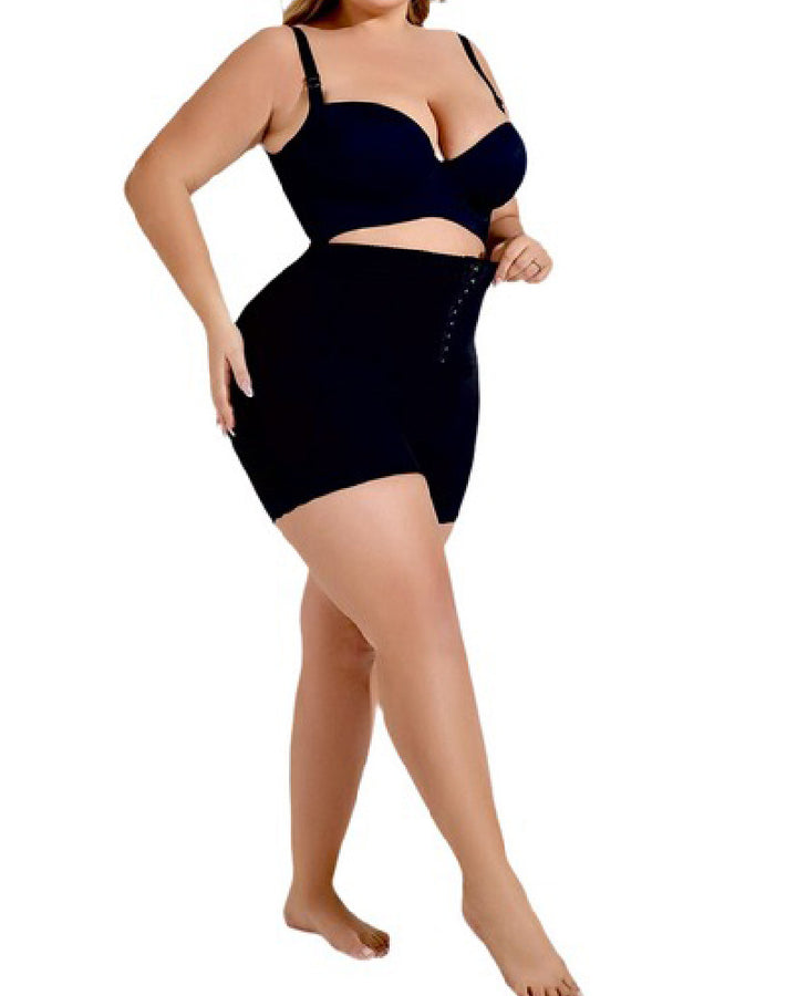 Niedrige Taille Unsichtbare BBL Shapewear Bauchweg Faja Shorts