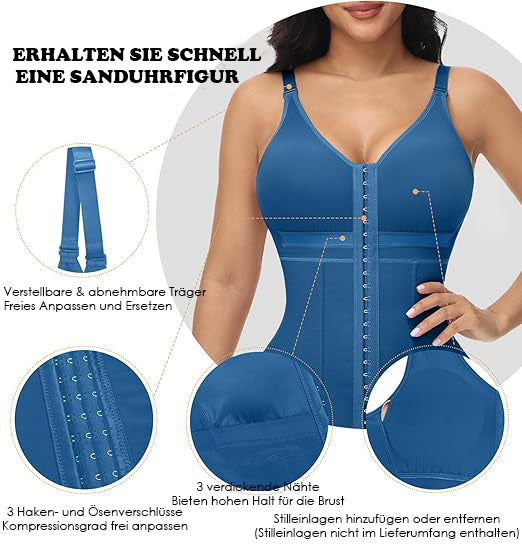 Shapshe® Damen Bauchkontrolle Fajas Colombianas Body Shaper Po-Lifter