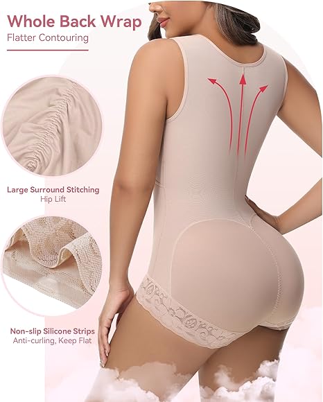 Shapshe® Kolumbianische Fajas BBL Stufe 2/3 Bauchweg Shapewear