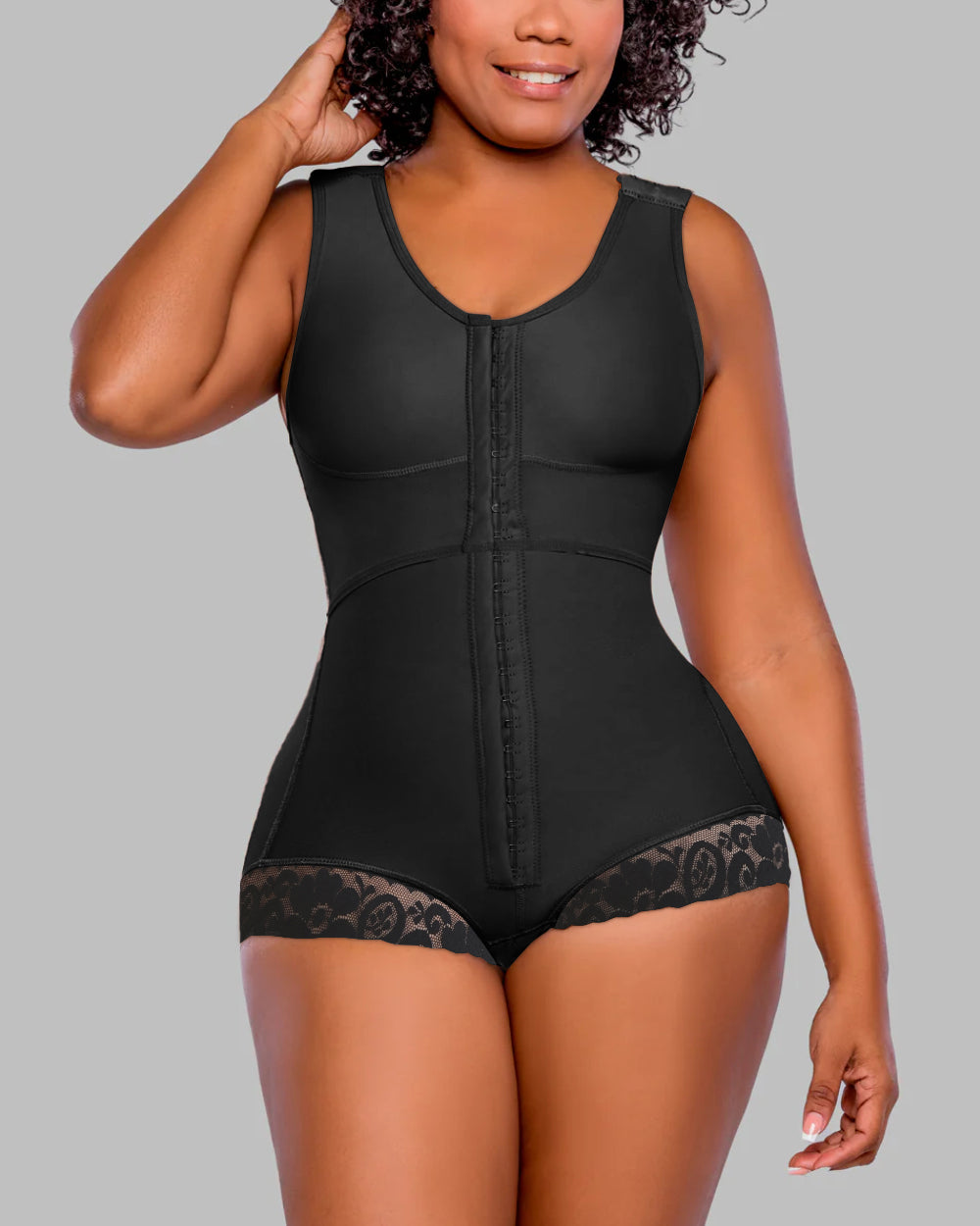 Shapshe® Butt Lifting Shapewear Bodysuit Haken und Öse Bauchkontrolle