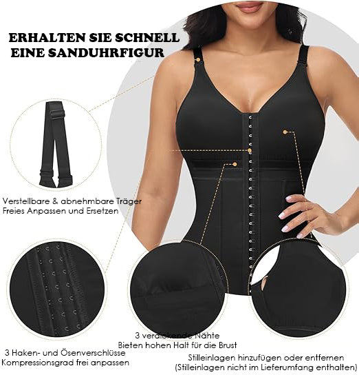 Shapshe® Damen Bauchkontrolle Fajas Colombianas Body Shaper Po-Lifter