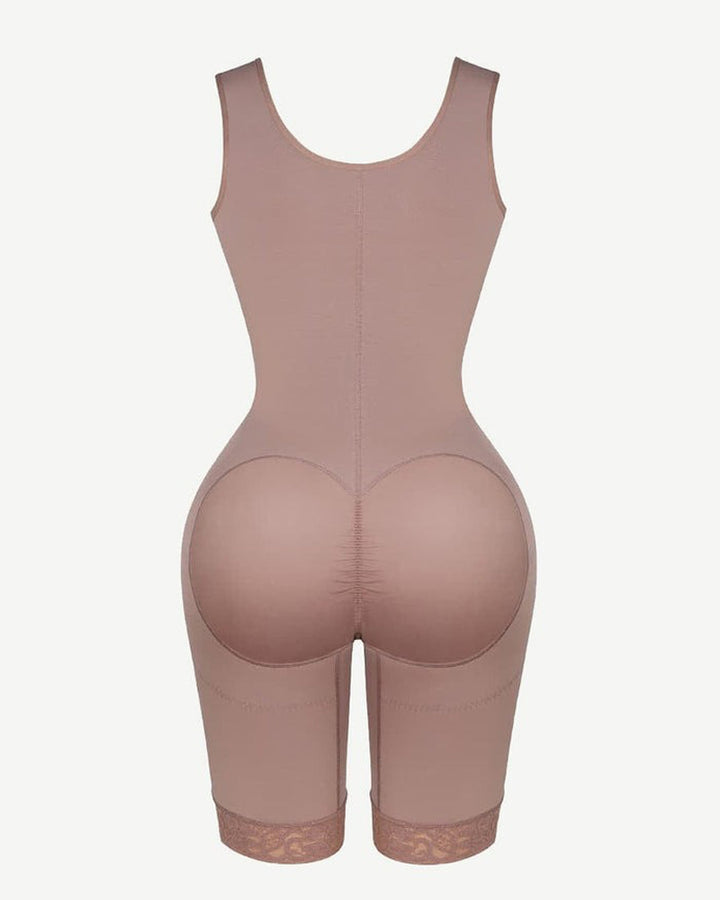 Shapshe® Ganzkörper Bauchweg Shapewear mit Haken und Ösen und fester Kompression