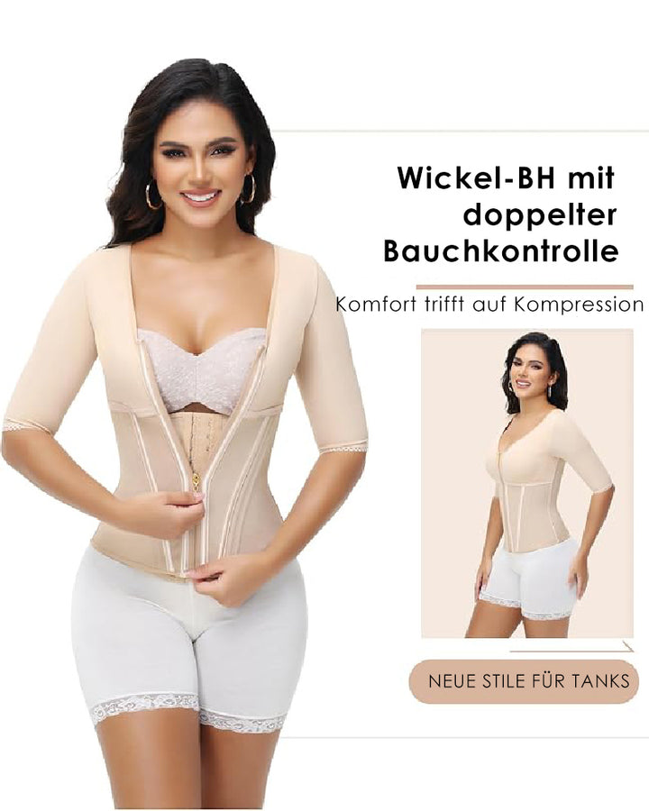 Shapshe® Fajas Colombianas V Ausschnitt Korsett Shapewear Top