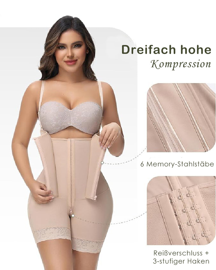 Shapshe® Hoher Kompression BBL Shapewear mit extremem Taillengürtel