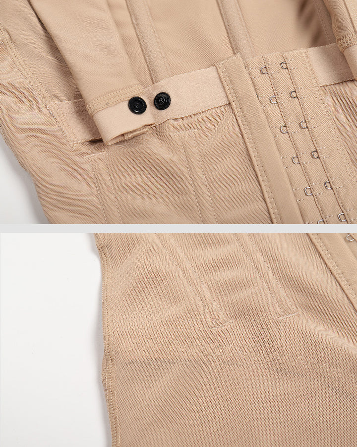 Shapshe® Damen Hohe Kompression Bauchweg Fajas Oberschenkel Shapewear