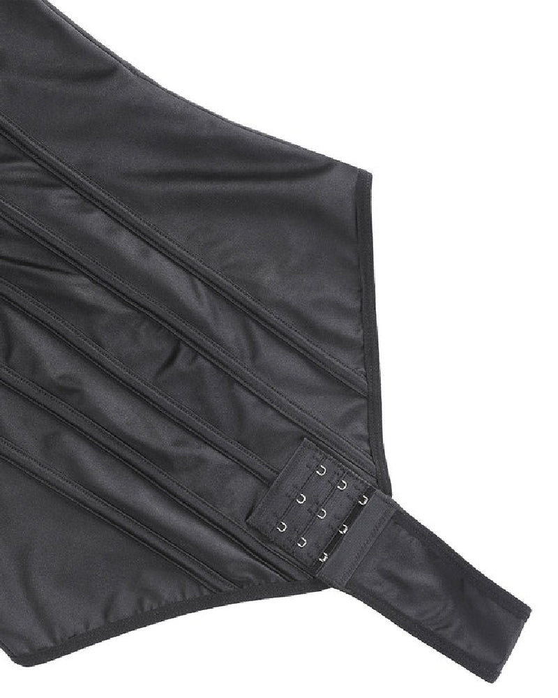 Shapshe® Damen Korsett Tanga Bauchkontrolle Po Lift Bodysuit mit Bügel BH