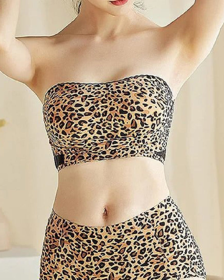 Unsichtbarer Trägerloser Doppelter Schnalle Rutschfester Spitzen BH