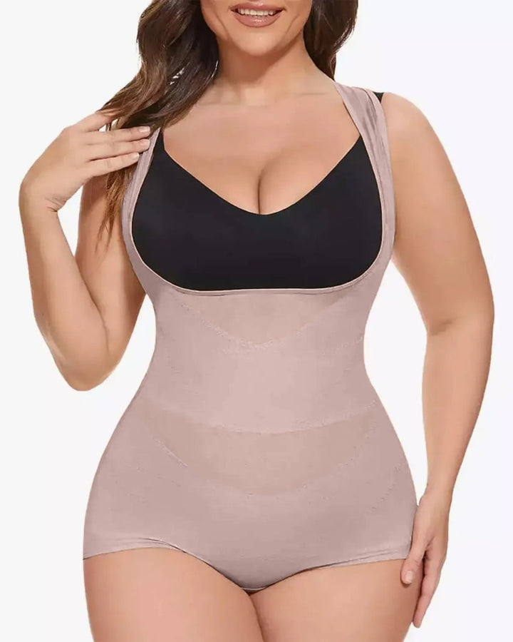 Mesh Nahtlose Taille Slimmer Korsett Hintern Shaping Shapewear Bodysuit