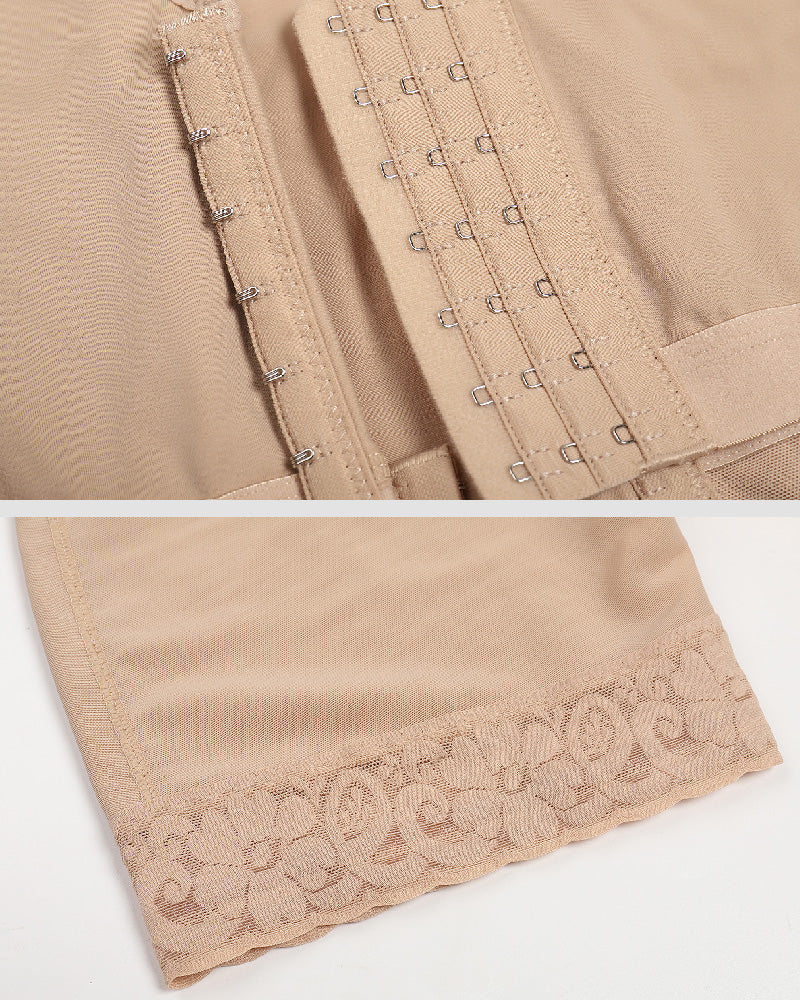 Shapshe® Damen Hohe Kompression Bauchweg Fajas Oberschenkel Shapewear