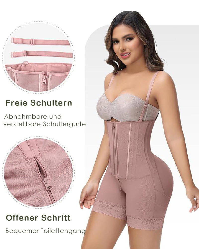 Shapshe® Hoher Kompression BBL Shapewear mit extremem Taillengürtel