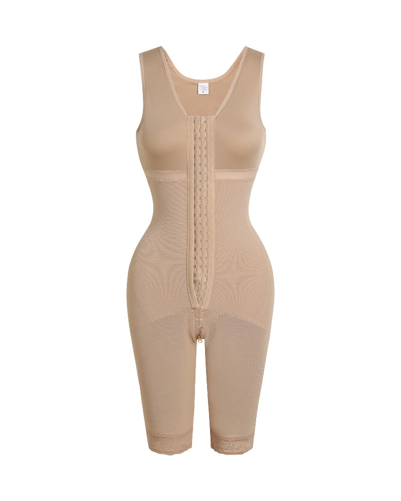 Verstellbare Bauchweg Shapewear Fajas Colombianas mit BH