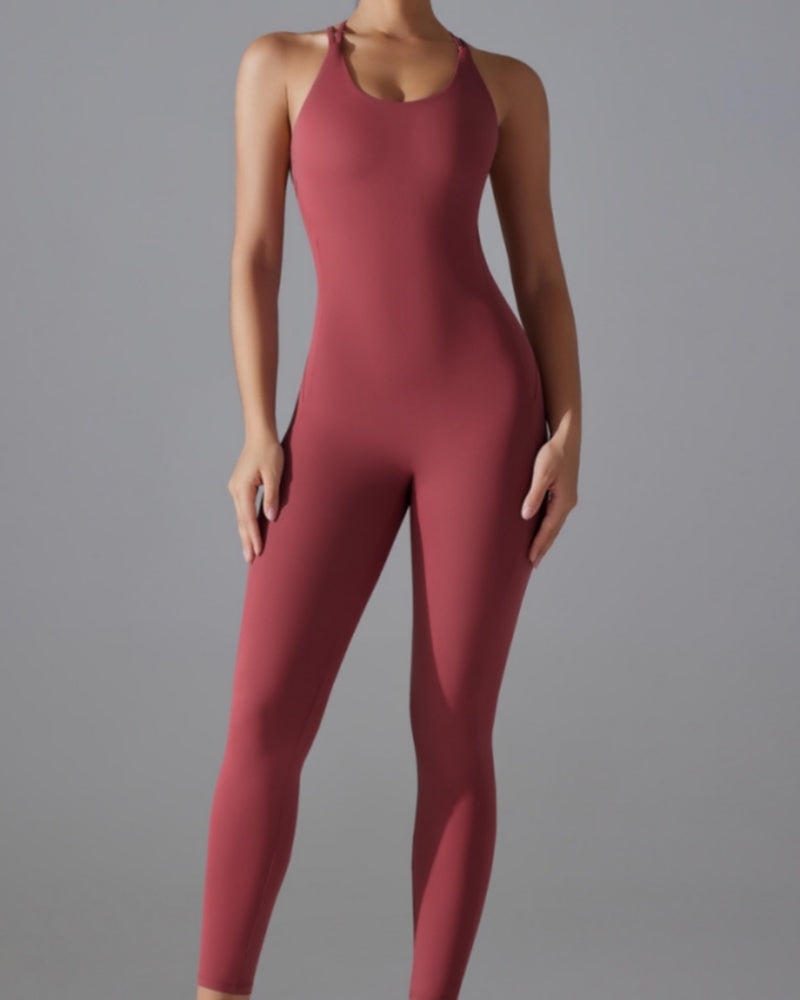 Hüfthebender Schnelltrocknender Enger Cross Body Fitness Overall