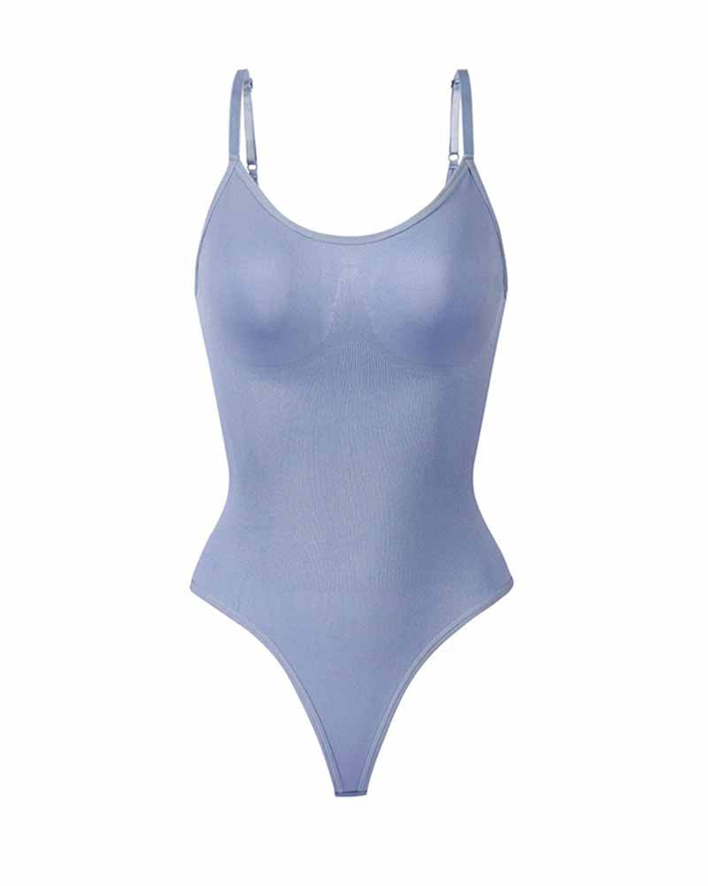 Shapshe® Nahtlose Bauchweg Rundhals Tanga Tanktop Body Shaper Bodysuits