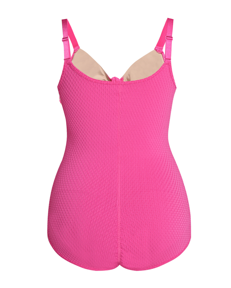 Shapshe® Cut-Out Knoten Vorne Bauchweg Shapewear Badeanzug