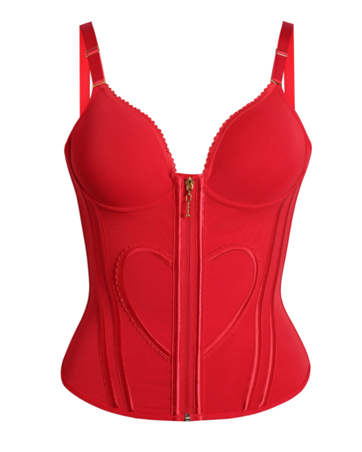 Shapshe® Fajas Colombianas Korsett Top mit Bauchstraffung und Taille Trainer