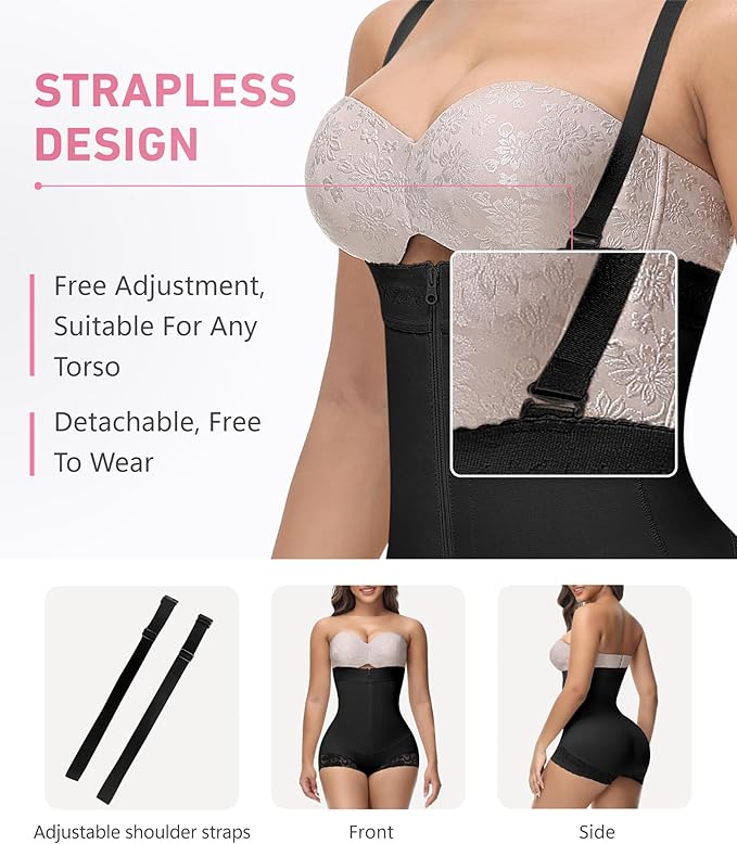 Shapshe® Fajas Colombianas Bauchweg Stark Formend Shapewear Bodys