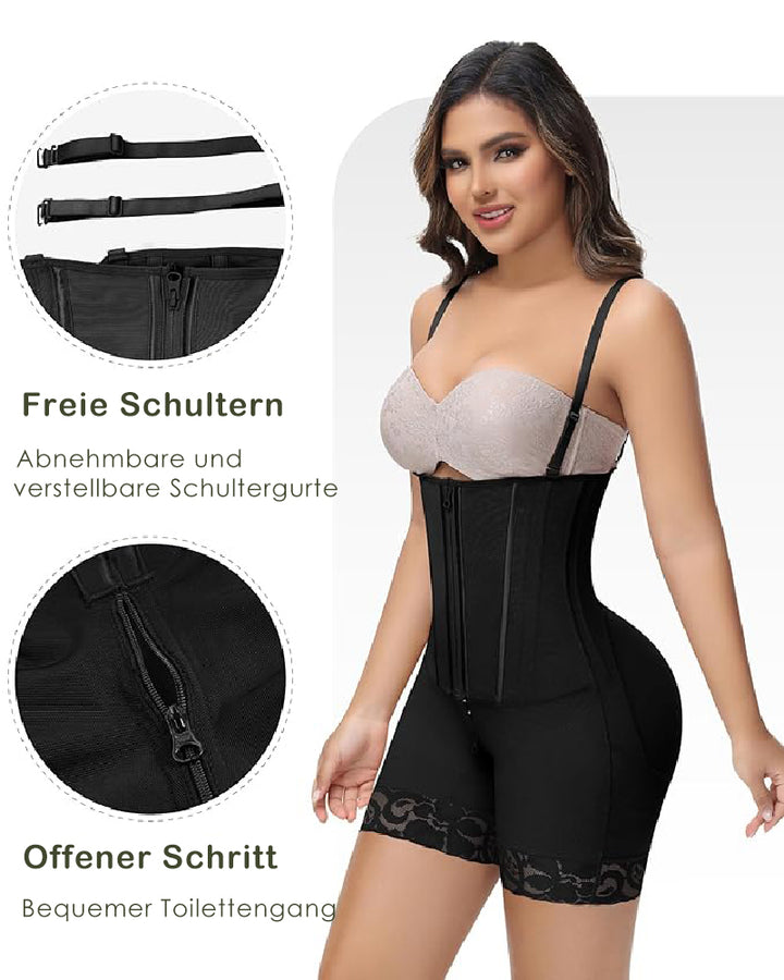 Shapshe® Hoher Kompression BBL Shapewear mit extremem Taillengürtel
