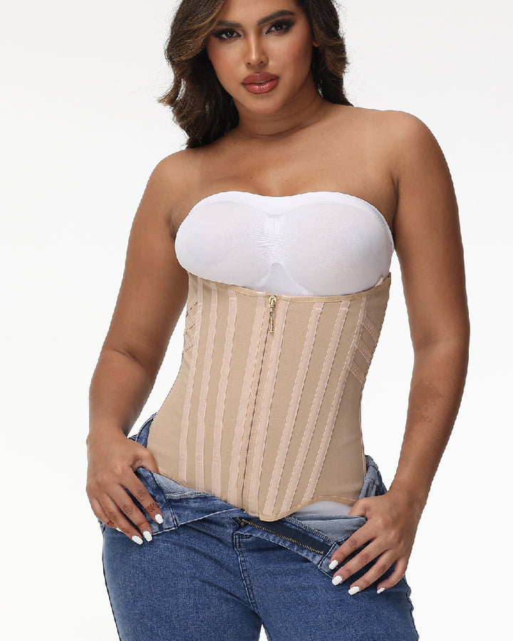 Shapshe® Kurvenförmiger Taillentrainer Hohe Kompression Bauchweg Bauchgürtel