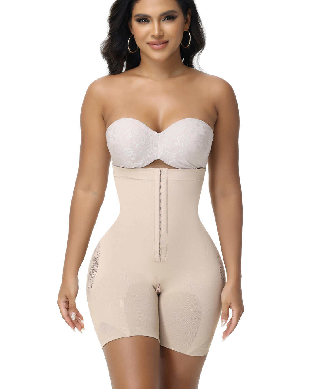 Shapshe® Butt Flower Cut Out Hip Lifting Fajas Colombianas Shapewear