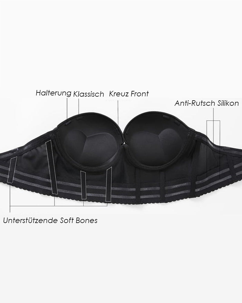 Trägerloser Vollschalen Korsett Shaping BH