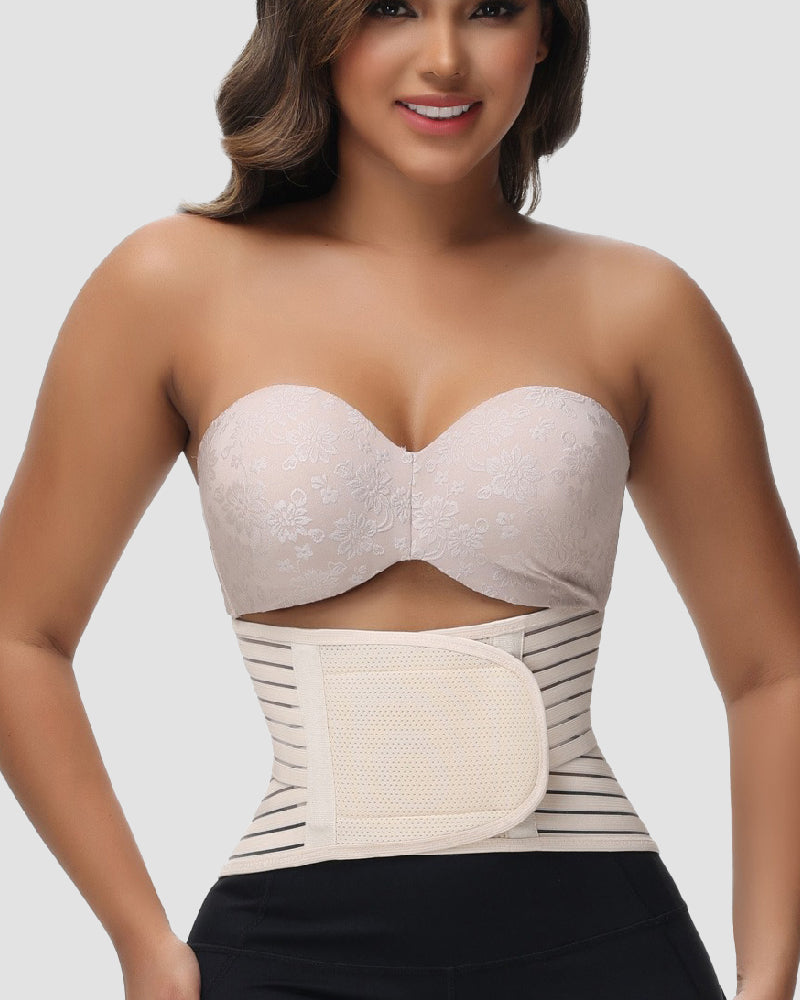 Shapshe® Klettverschluss Lordosenstütze Taillentrainer Atmungsaktiv Verstellbar Korsett