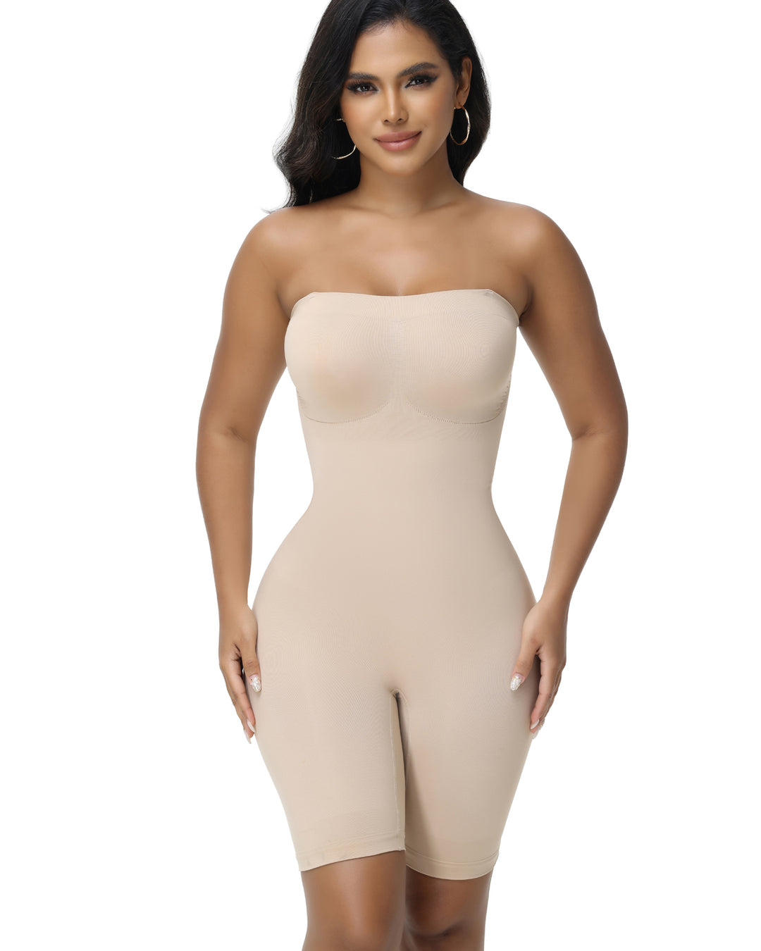 Shapshe® Nahtloser Shapewear Bodysuit mit Bauchkontrolle im Hourglass Stil