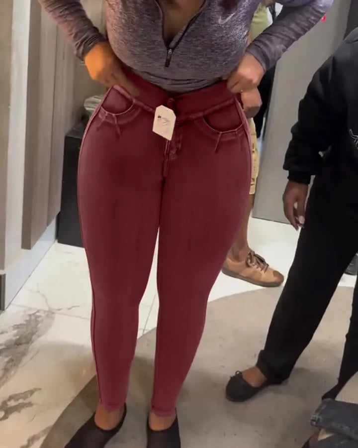 Shapshe® Stretch Skinny Jeans mit Hüftlifting für Kurvige Frauen