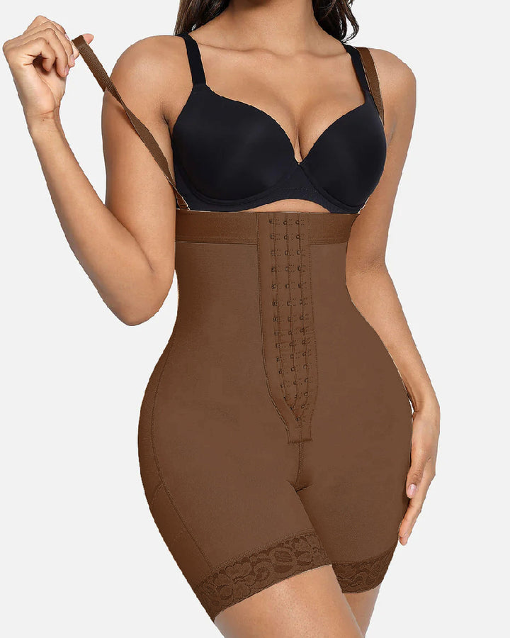 Shapshe® Damen Bauchkontrolle Elastische Postpartale Offene Brust Shapewear