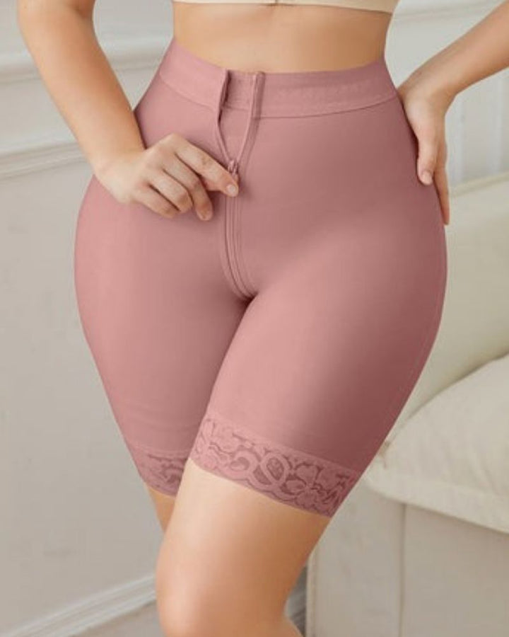 Shapshe® Frauen Tummy Control Butt Lifter Hohe Taille Oberschenkel Schlanker RosyBrown Höschen