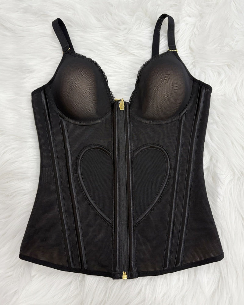 Shapshe® Fajas Colombianas Korsett Top mit Bauchstraffung und Taille Trainer