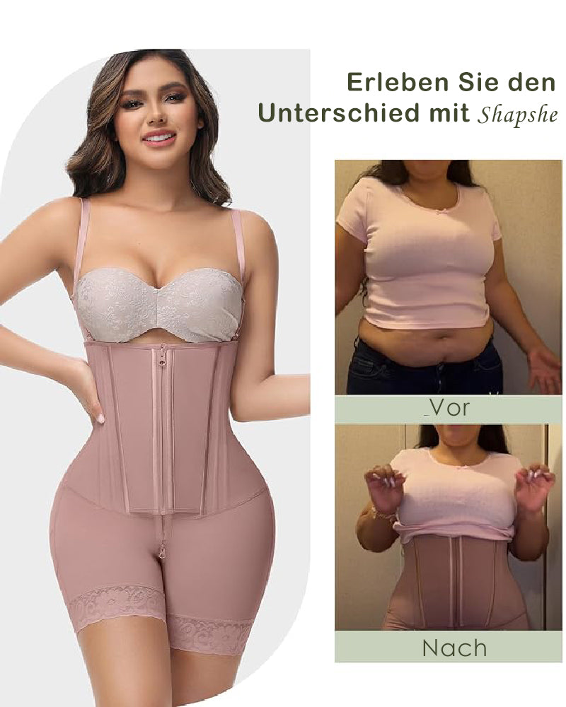 Shapshe® Hoher Kompression BBL Shapewear mit extremem Taillengürtel