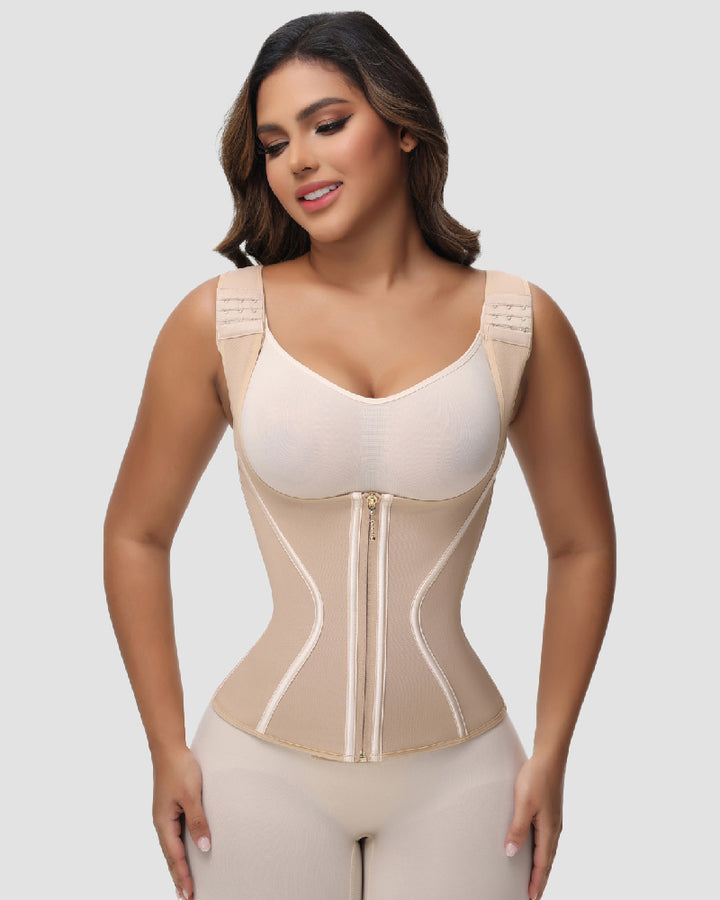 Shapshe® Fajas Colombianas Bauchweg Taillentrainer Reißverschluss