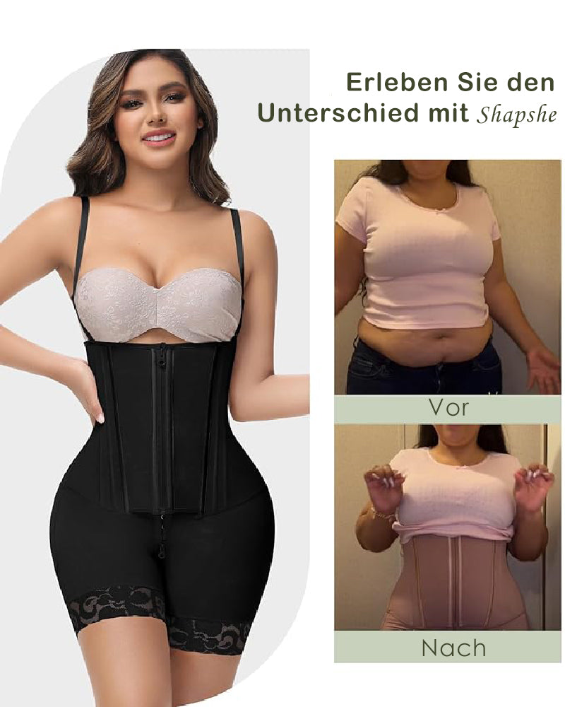 Shapshe® Hoher Kompression BBL Shapewear mit extremem Taillengürtel
