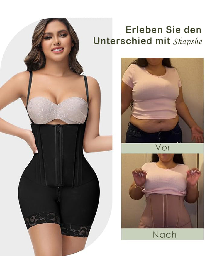 Shapshe® Hoher Kompression BBL Shapewear mit extremem Taillengürtel