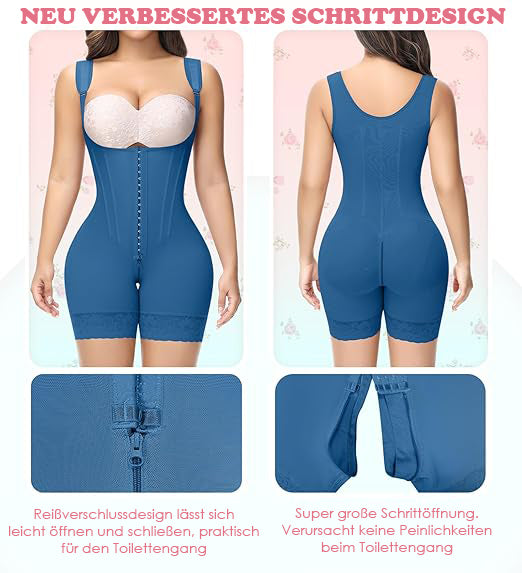 Shapshe® Fajas Colombianas Ganzkörper Bauchweg Po Lifting Shapewear