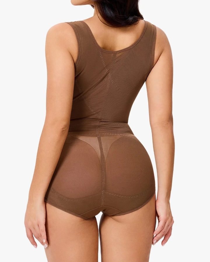 Mesh Nahtlose Taille Slimmer Korsett Hintern Shaping Shapewear Bodysuit