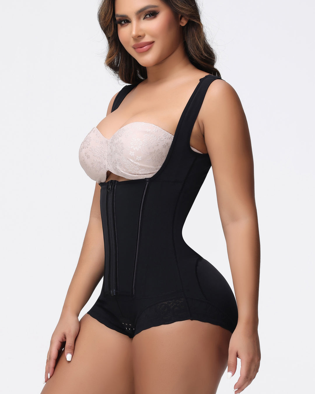 Shapshe® 2 in 1 Korsett Shapewear Bauchweg Offene Brust Fajas