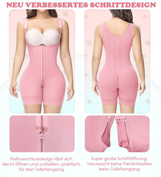 Shapshe® Fajas Colombianas Ganzkörper Bauchweg Po Lifting Shapewear