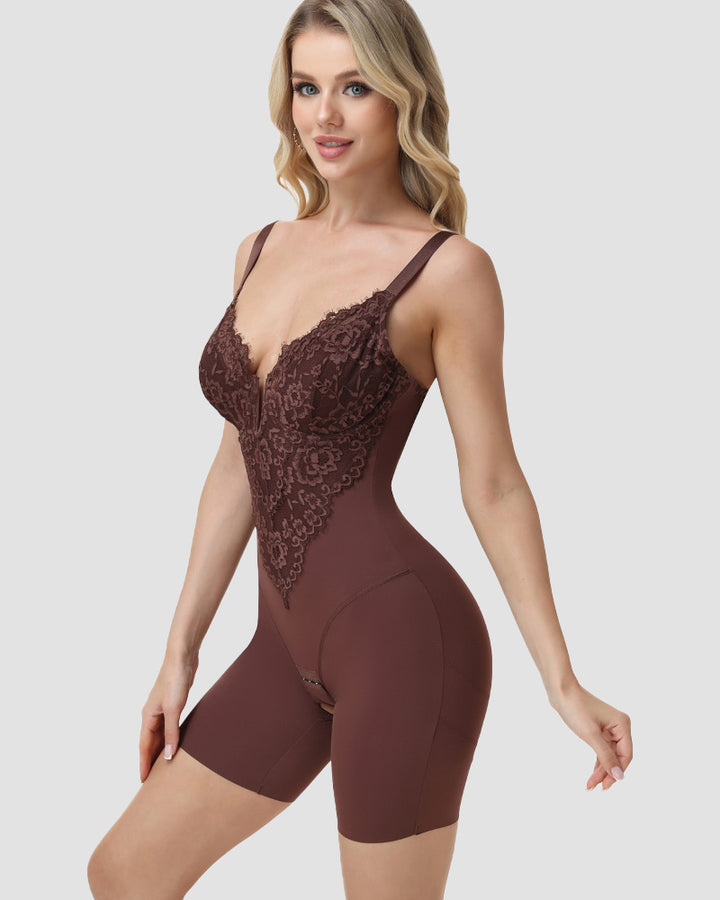 Shapshe® Shapewear mit Tiefem Ausschnitt und Hakenverschluss